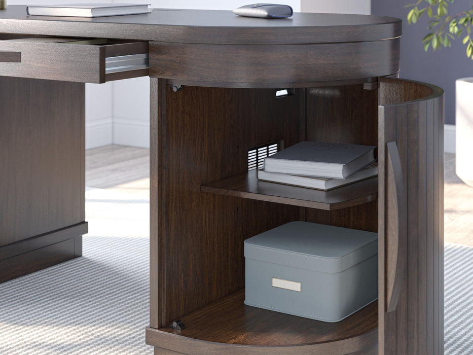 Korestone - Warm Brown - Home Office Desk