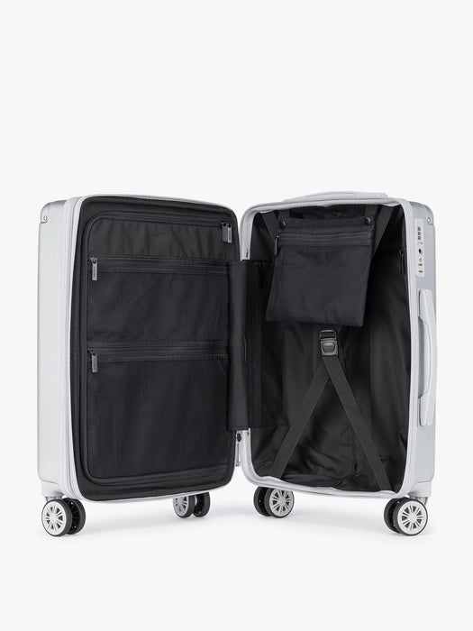 Ambeur Large Luggage Silver
