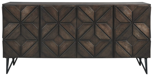 Chasinfield - Dark Brown - Extra Large TV Stand Cleveland Home Outlet (OH) - Furniture Store in Middleburg Heights Serving Cleveland, Strongsville, and Online