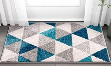 2'x3' Jemison Geometric Blue/Gray Rug Cleveland Home Outlet (OH) Furniture Store in Cleveland Ohio