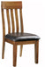 Ralene - Medium Brown - Dining UPH Side Chair Cleveland Home Outlet (OH) - Furniture Store in Middleburg Heights Serving Cleveland, Strongsville, and Online