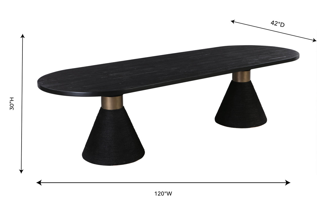 Rishi - Rope Oval Table