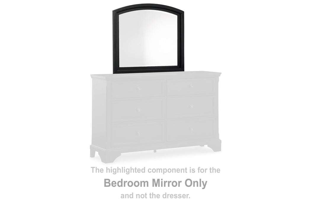 Chylanta - Black - Bedroom Mirror
