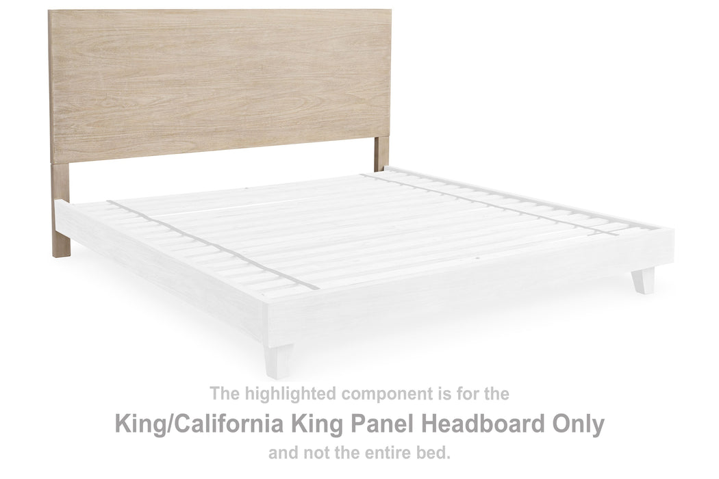 Michelia - Bisque - King/Cal King Panel Headboard