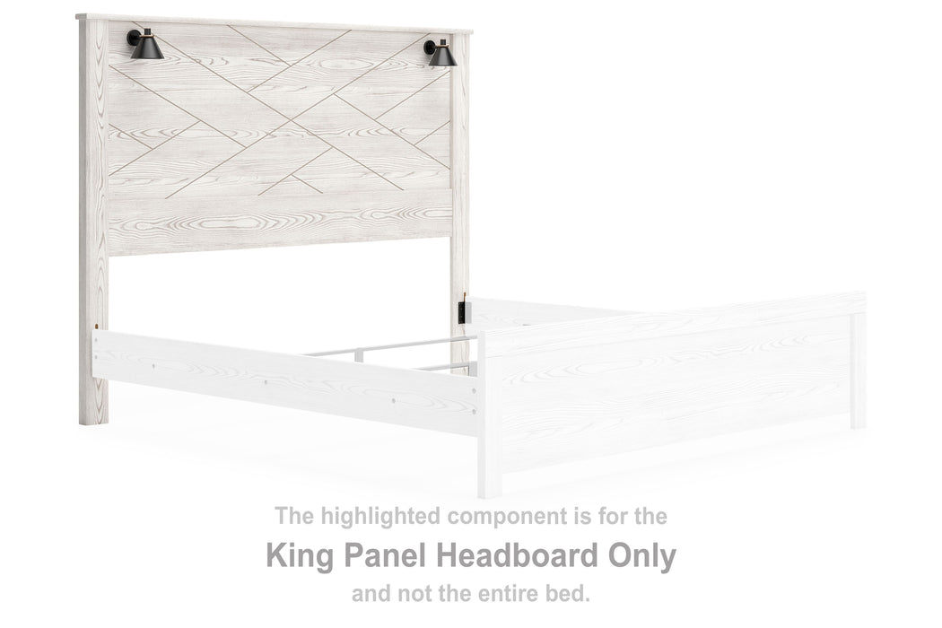 Gerridan - White - King Panel Headboard