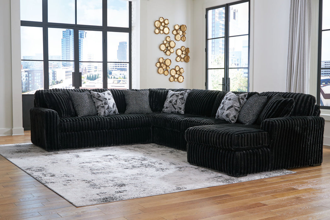 Midnight-Madness - Sectional Set - Cleveland Home Outlet
