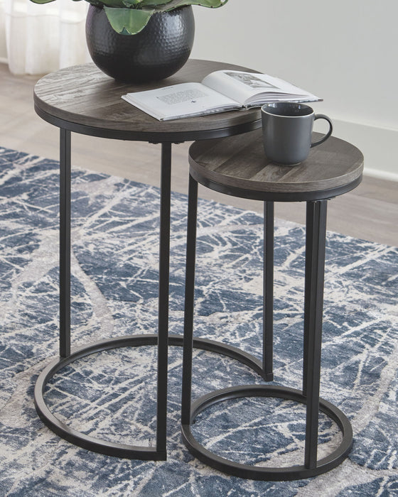 Briarsboro - Black/Gray - Accent Table Set