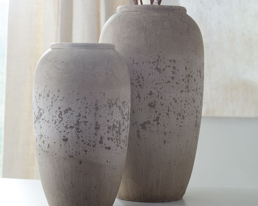 Dimitra - Brown/Cream - Vase Set