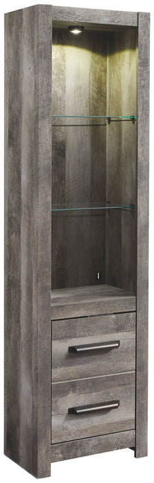 Wynnlow - Pier - Two Drawers & Two Shelves - Gray Dark