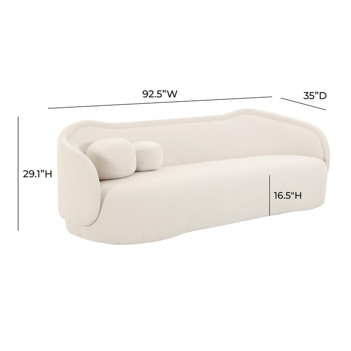 Circe - Textured Velvet Sofa