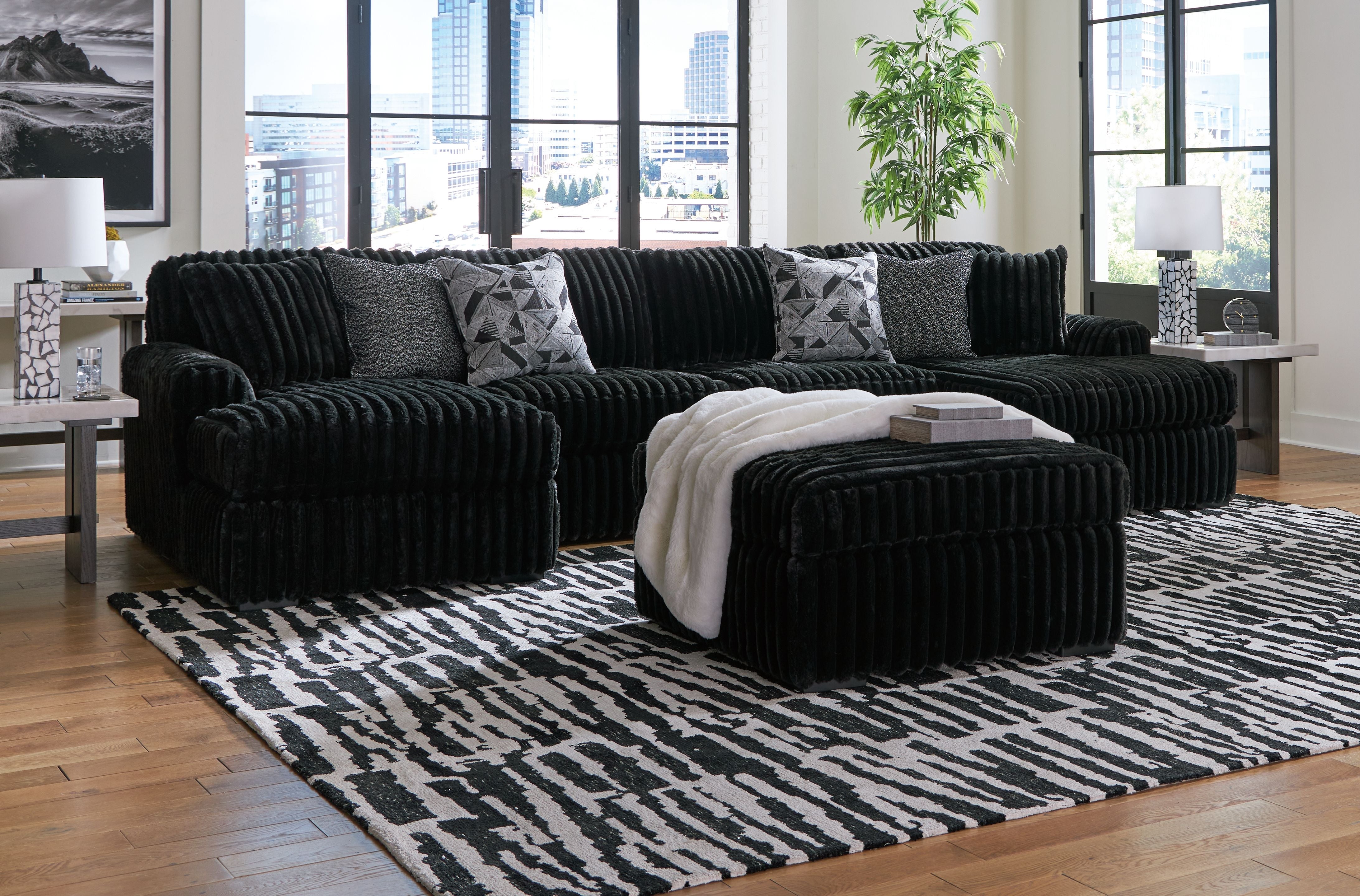 Midnight-Madness - Sectional Set - Cleveland Home Outlet