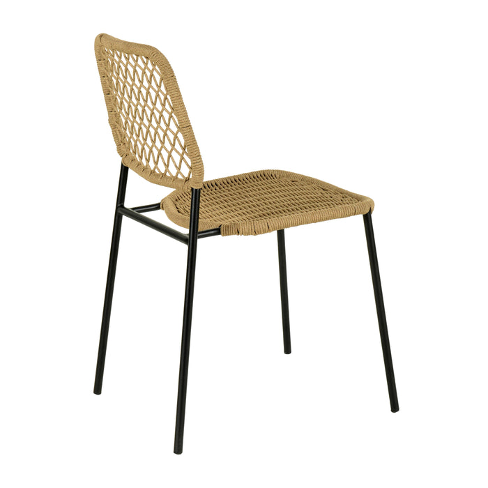 Lucy - Dyed Cord Outdoor Dining Chair