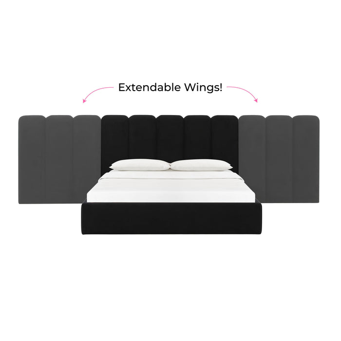 Palani - Velvet Bed With Wings
