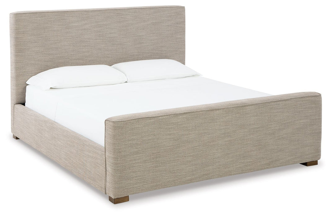 CLEARANCE Dakmore - Queen Upholstered Bed