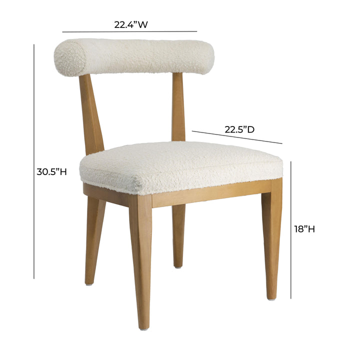 Palla - Boucle Dining Chair
