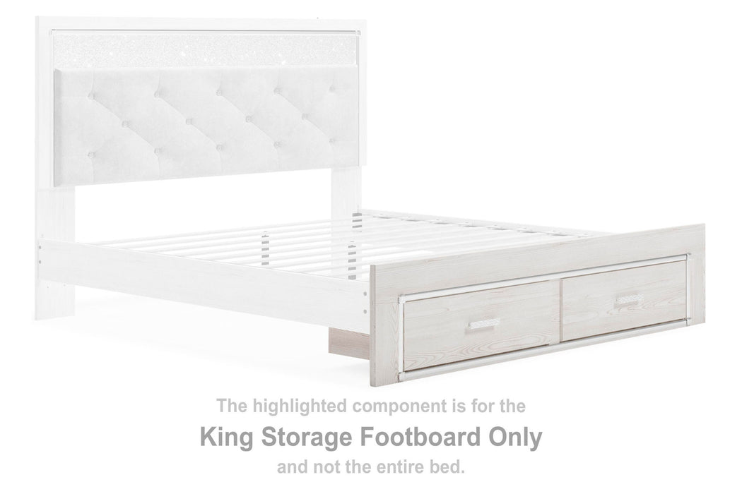 Altyra - King Storage Footboard - White