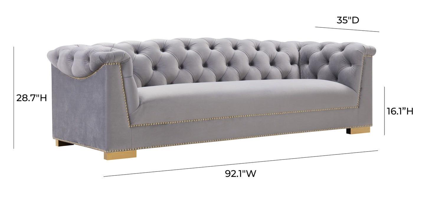 Farah - Velvet Sofa