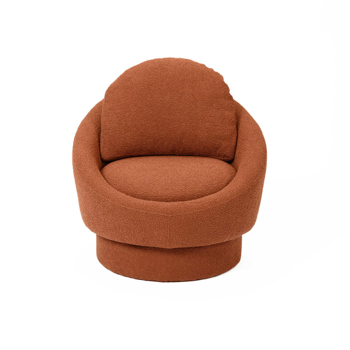 Sammy - Boucle Swivel Lounge Chair