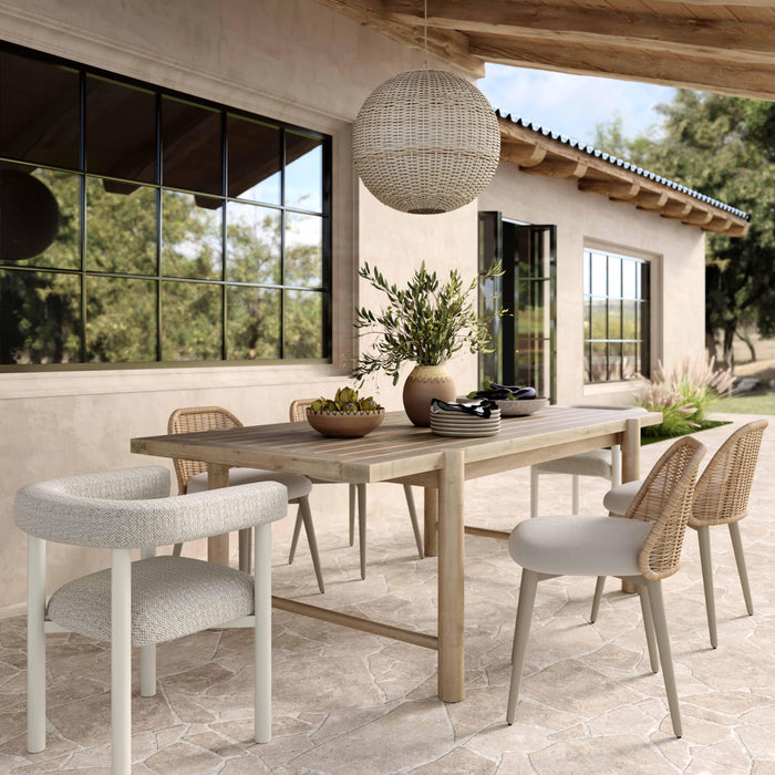 Alexa - Outdoor Dining Chair - Cream