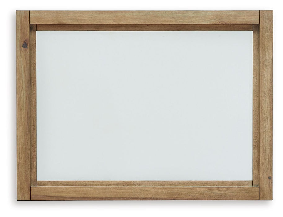 Ridgester - Bedroom Mirror - Light Brown