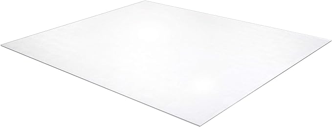 60"x60" Ultimat XXL Chair Mat for Hard Floors Square Clear