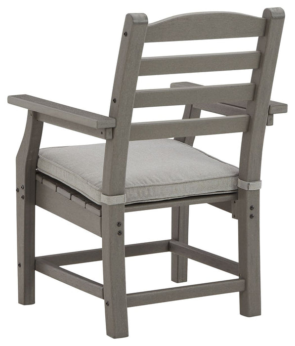 Visola - Gray - Arm Chair With Cushion