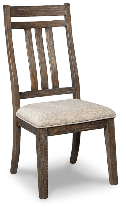 Wyndahl - Rustic Brown - Dining UPH Side Chair