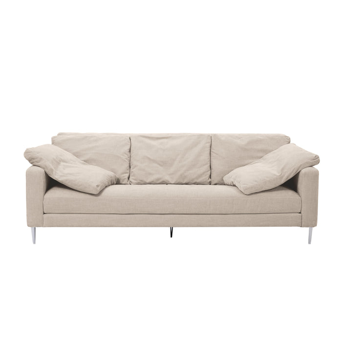 Vari - Textured Velvet Lounge Sofa