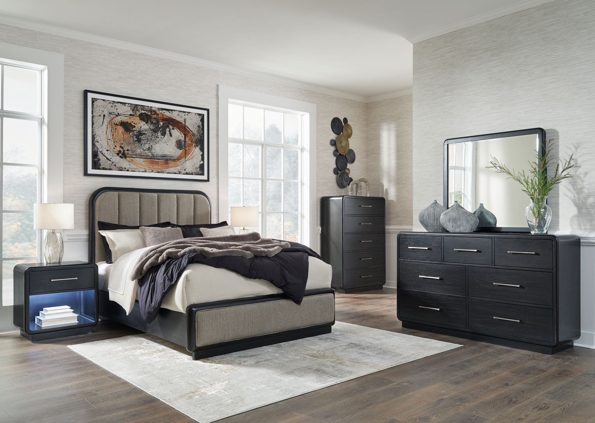re/room様　2点セット Rowanbeck - Bedroom Set - Cleveland Home Outlet