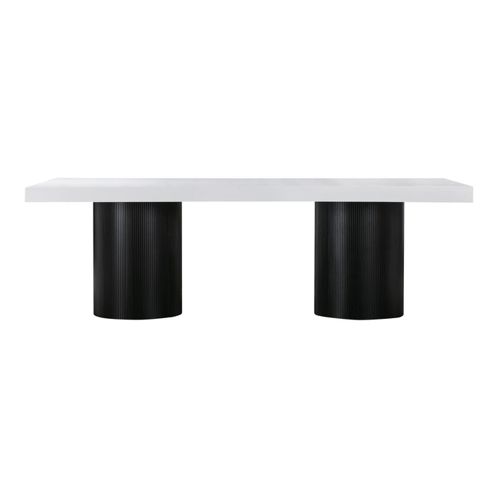 Nova - Lacquer Dining Table - White