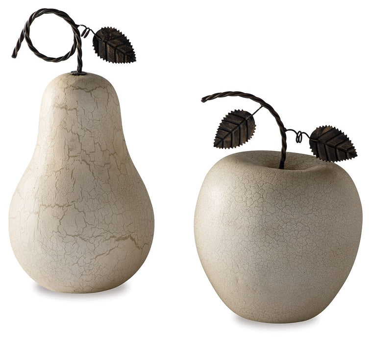 Bidelia - Antique White - Sculpture Set