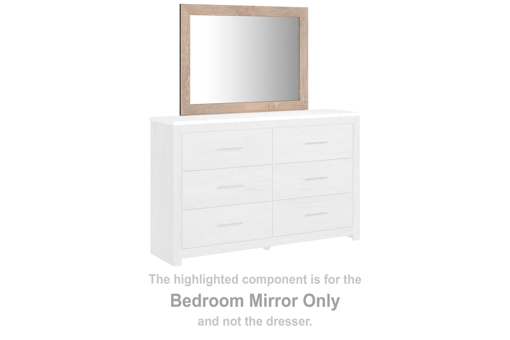 Senniberg - Light Brown - Bedroom Mirror