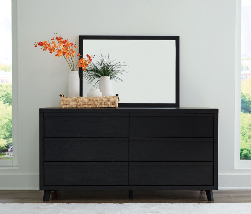 Ashley Danziar Dresser and Mirror in Black Ashley Danziar Dresser and Mirror in Black