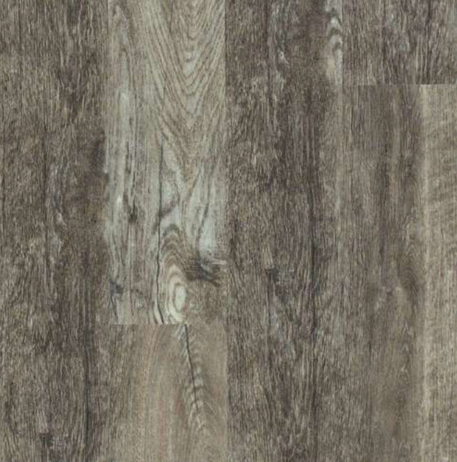Shaw Endura Plus Smoky Oak Click Vinyl Plank Flooring with Attached Pad