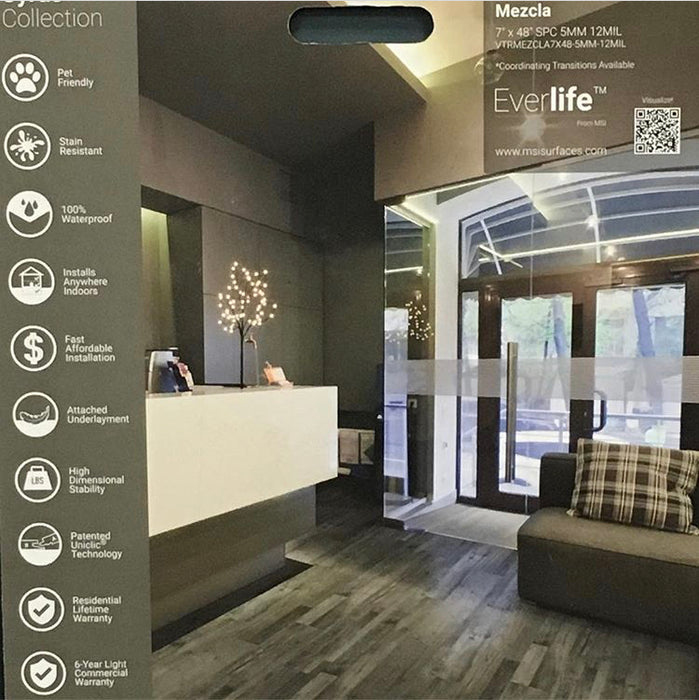 MSI - Cyrus - Mezcla - Vinyl Floor Planks