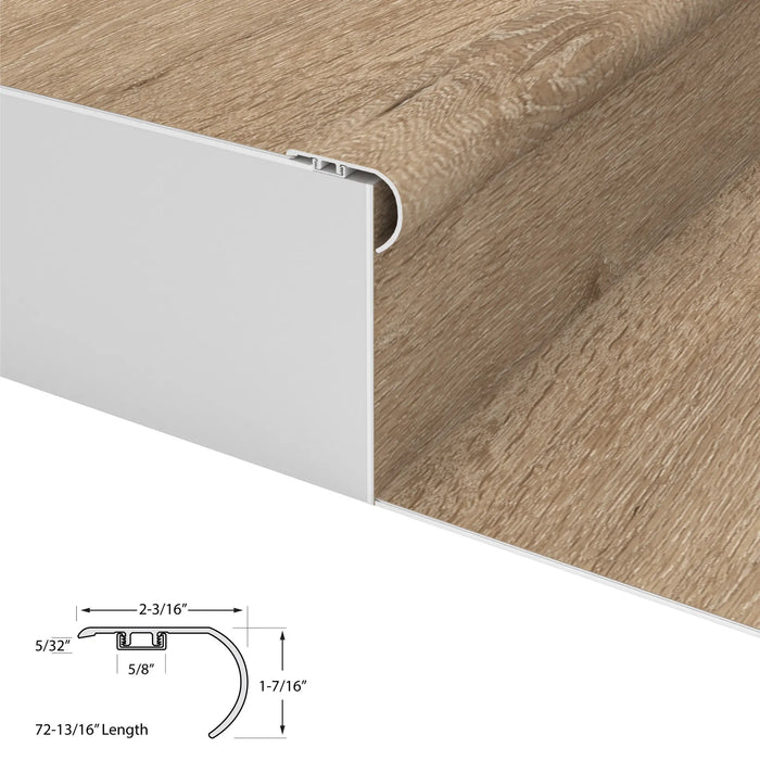 CALI - Aged Hickory - Stair Nosing Overlap