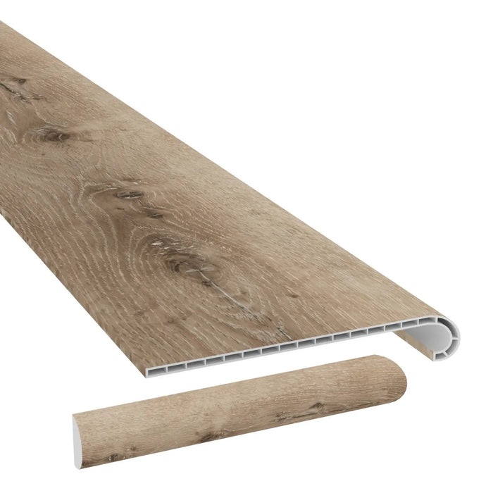 CALI - Aged Hickory - Stair Tread with Cap