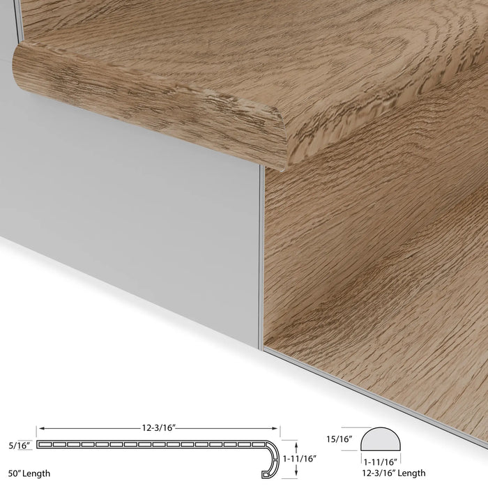 CALI - Tourmaline Toast - Stair Tread with Cap