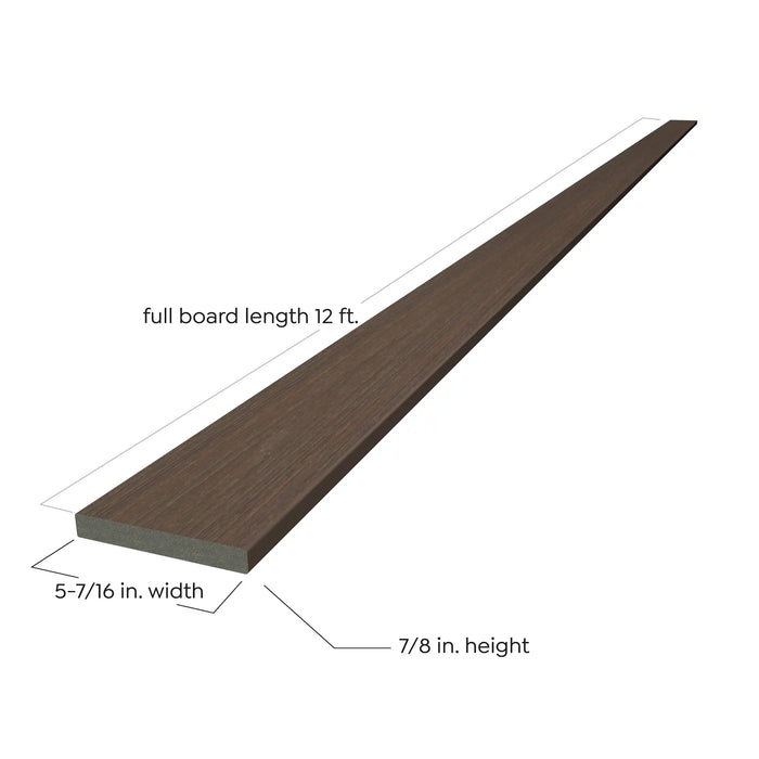 CALI - TruOrganics - Denali - Square-Edge 12' Composite Decking