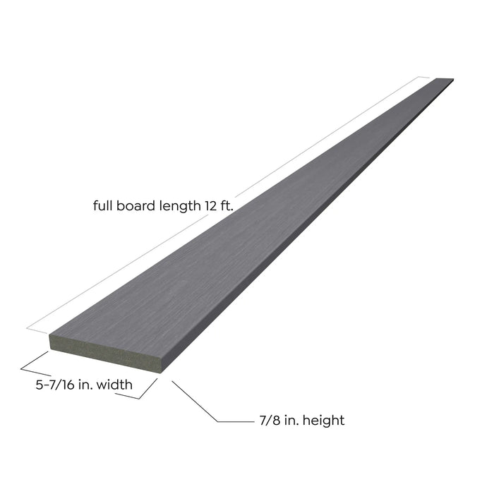 CALI - TruOrganics - Yosemite - Square-Edge 12' Composite Decking