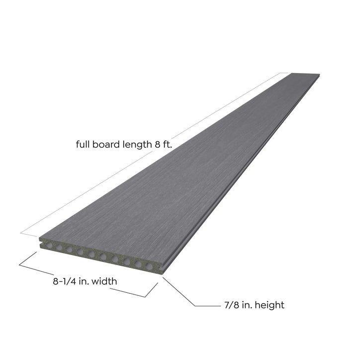 CALI - TruOrganics - Yosemite - Wide 8' Composite Decking