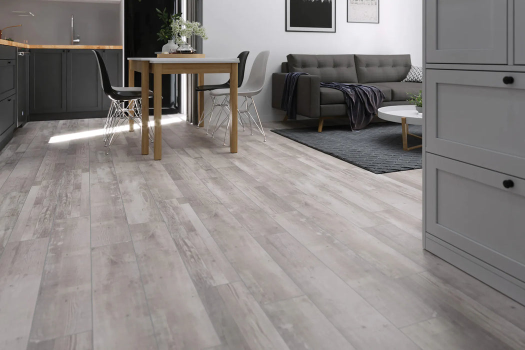 CALI Vinyl - Windansea Low Tide - Gray Ash - Floor Planks