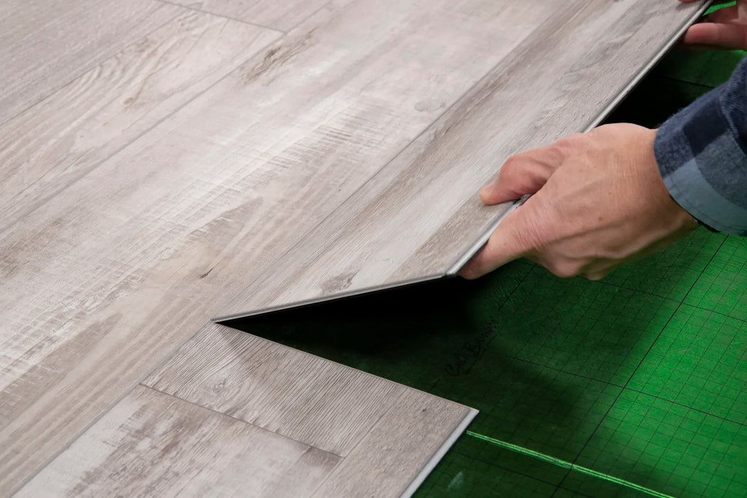 CALI Vinyl - Windansea Low Tide - Gray Ash - Floor Planks