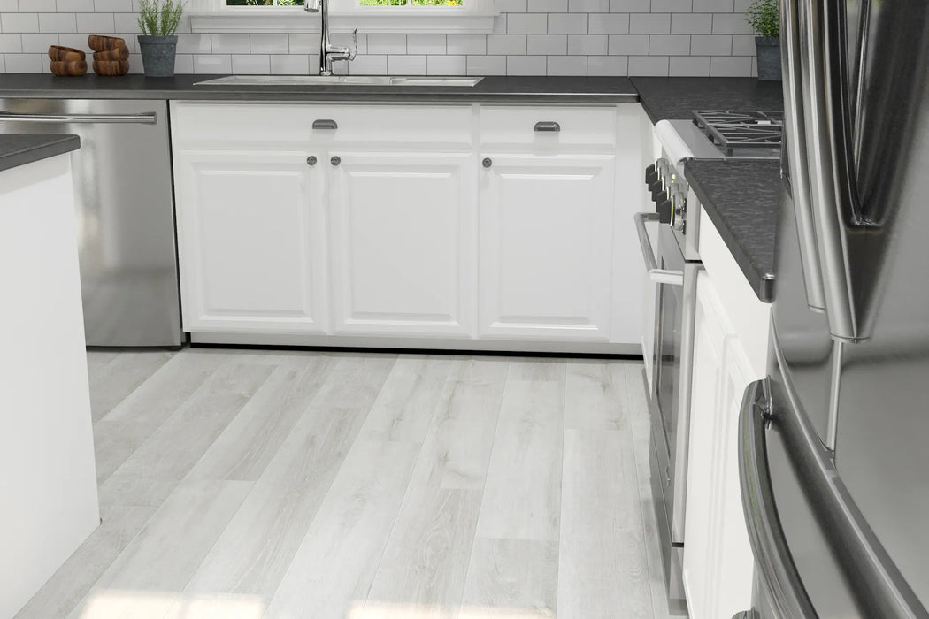 CALI Vinyl - Windansea Low Tide - White Aspen - Floor Planks