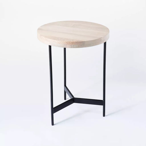 Villa Park Round Wooden Knock Down End Table Brown Cleveland Home Outlet (OH) - Furniture Store in Middleburg Heights Serving Cleveland, Strongsville, and Online