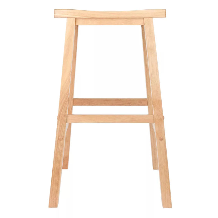 29" Satori Saddle Seat Barstool Beech