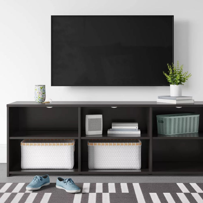 Storage TV Stand for TVs up to 70" Black