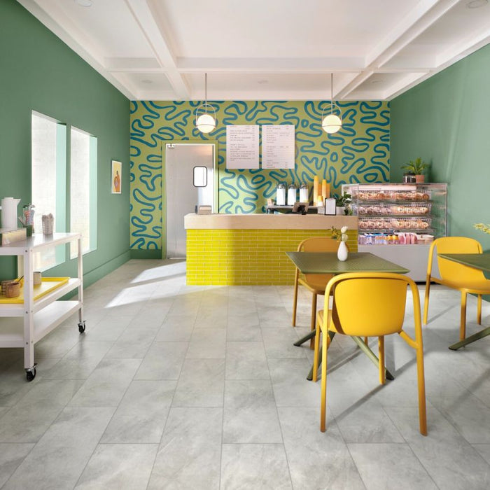 COREtec - Pro Plus Enhanced Tile - VV870 - Foussana Limestone - Vinyl Flooring