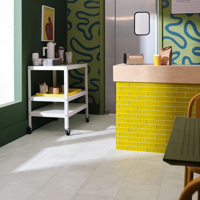 COREtec - Pro Plus Enhanced Tile - VV870 - Foussana Limestone - Vinyl Flooring