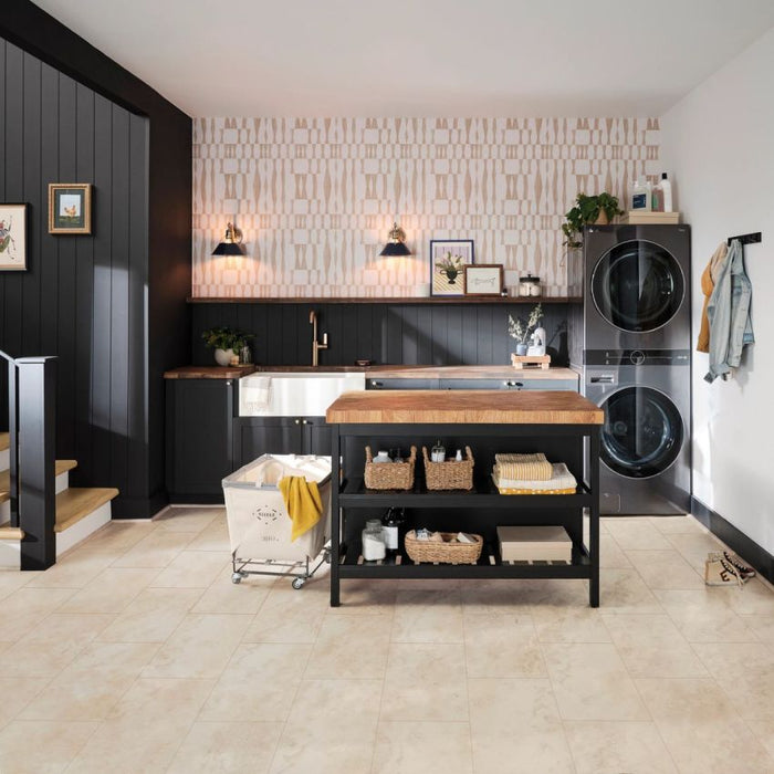 COREtec - Pro Plus Enhanced Tile - VV870 - Classic Travertine - Vinyl Flooring